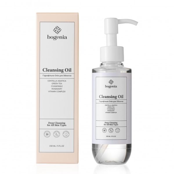 Гідрофільна олія для обличчя Cleansing Oil Bogenia BG438 Гідрофільна олія для обличчя Cleansing Oil Bogenia BG438