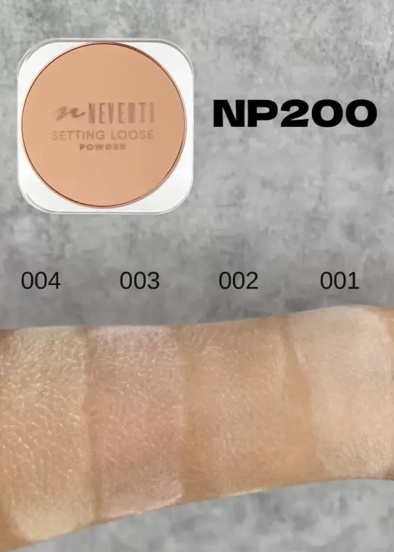 Пудра розсипчаста Setting Loose Powder Neverti NP200