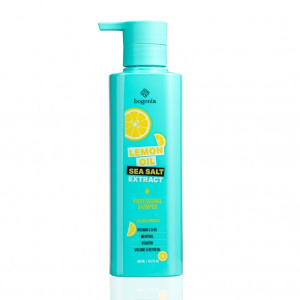 Шампунь для волосся Lemon Oil & Sea Salt Shampoo Bogenia BG440.001 Шампунь для волосся Lemon Oil & Sea Salt Shampoo Bogenia BG440.001