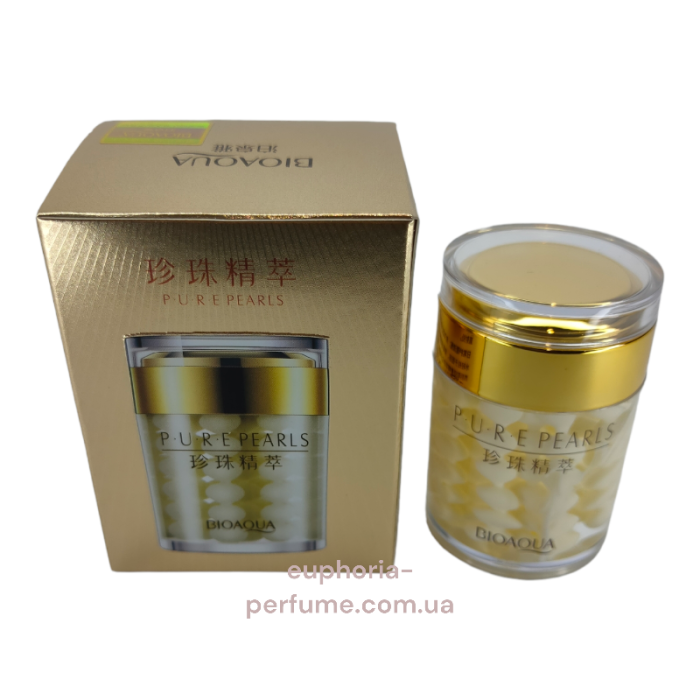 Зволожуючий крем з натуральною перловою пудрою Bioaqua Pure Pearls Cream 60 грам