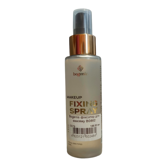 Спрей-фіксатор для макіяжу Makeup Fixing Spray Bogenia BG662.001