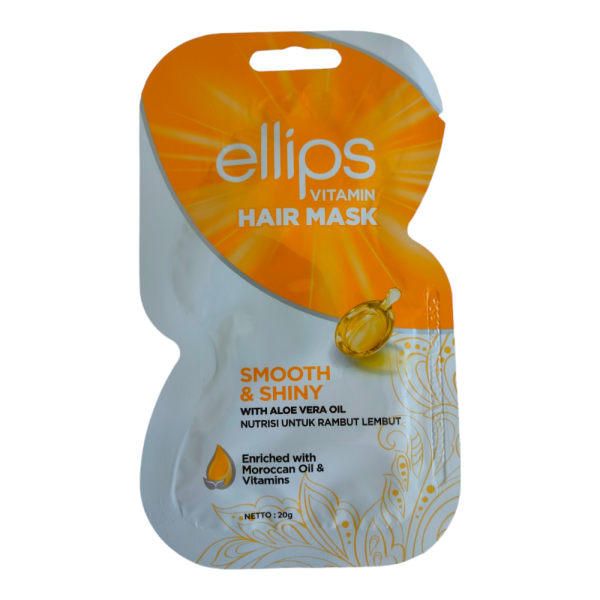 Маска для волосся Ellips vitamin hair mask smooth & shiny with Aloe Vera Маска для волосся Ellips vitamin hair mask smooth & shiny with Aloe Vera