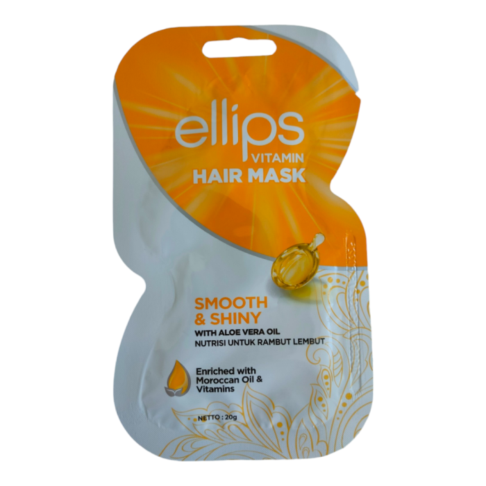 Маска для волосся Ellips vitamin hair mask smooth & shiny with Aloe Vera