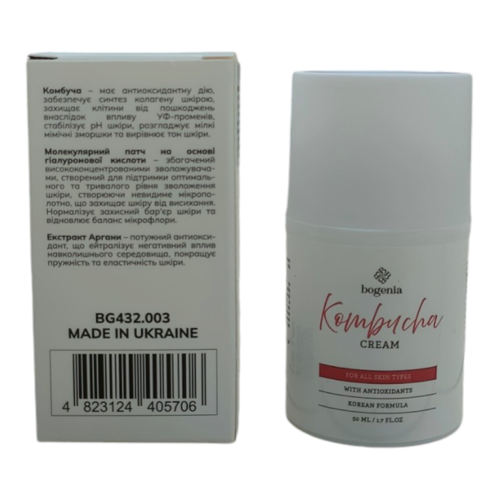 Крем для обличчя Kombucha Cream Bogenia BG432.003