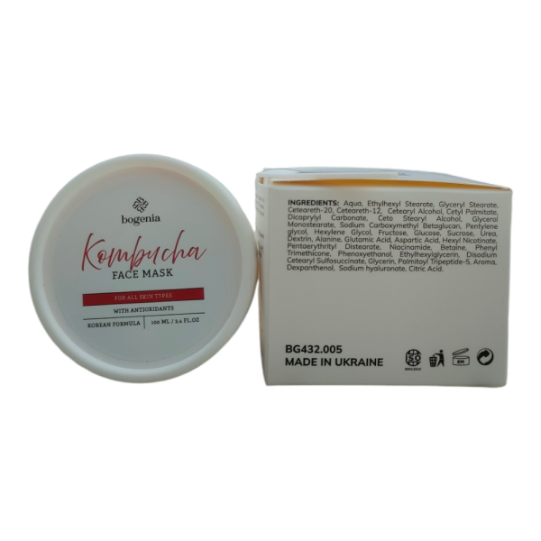 Маска для обличчя Kombucha Face Mask Bogenia BG432.005 Маска для обличчя Kombucha Face Mask Bogenia BG432.005