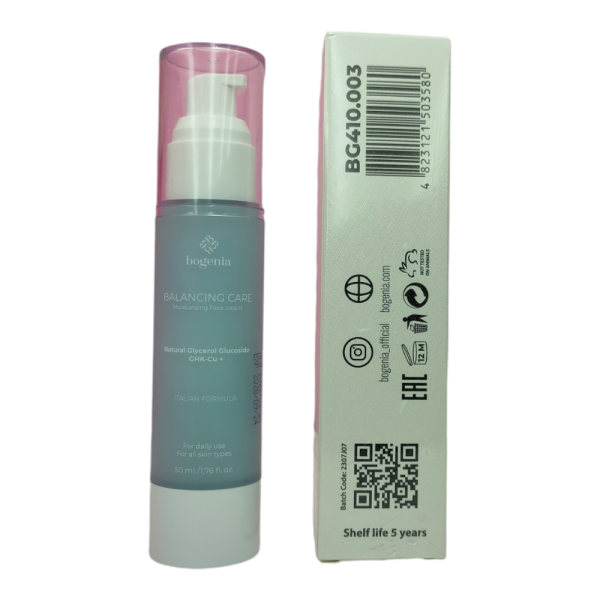 Зволожуючий крем для обличчя Balancing Care Bogenia BG410.003 Зволожуючий крем для обличчя Balancing Care Bogenia BG410.003