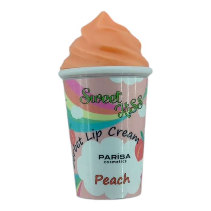 Бальзам для губ PARISA Cosmetics Sorbet Lip Cream Peach (персик) LB-07