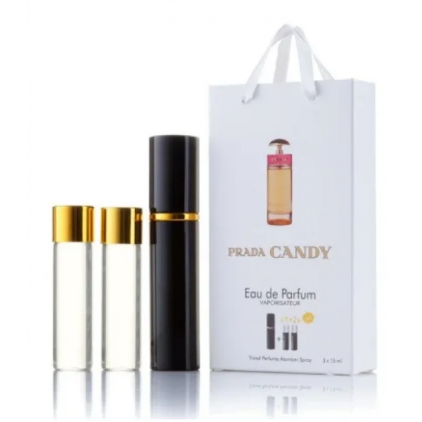 Подарочный набор с феромонами PRADA Candy 3*15 мл