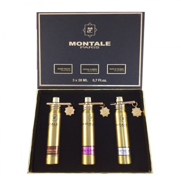 Набор Montale "Boise Fruite + Crystall Flowers + Fruits Of The Musk"
